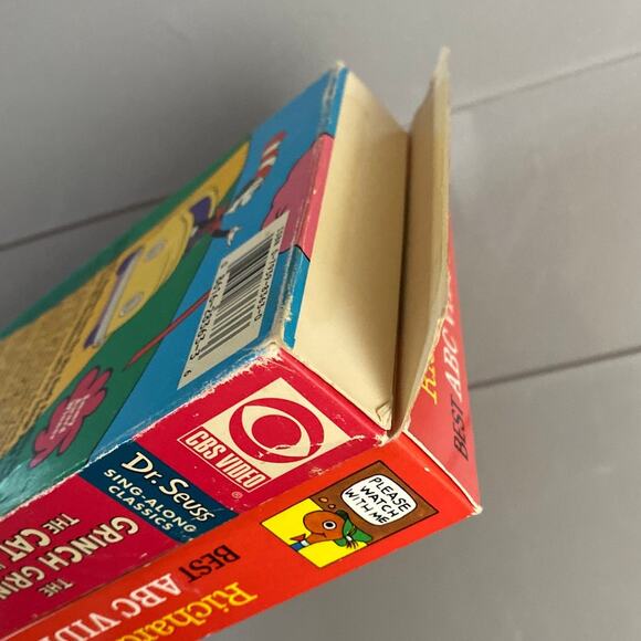 Sing Along Classics Dr Suess The Grinch Cat in Hat Richard Scarry ABC Animated - Picture 6 of 10